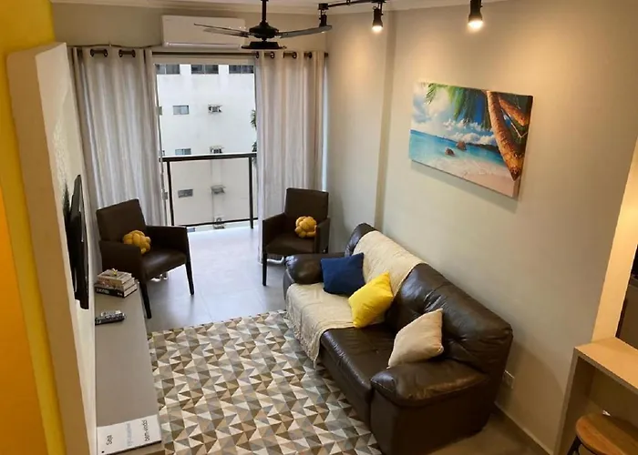 Fb Home Guaruja- Apartamento Proximo As Praias Da Enseada E Pitangueiras - Wi Fi